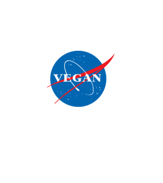 vegan_nasa minta fehér pólón