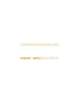 ApuMa csak apu minta fekete pólón