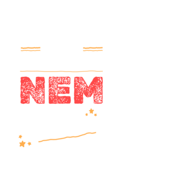 Nem vagy az unokám minta fekete pólón