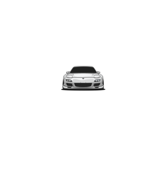 Mazdás szív mazdás lélek minta királykék pólón