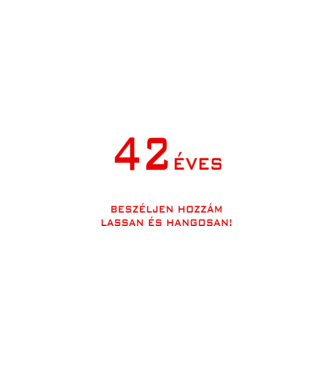 42_elmult minta fekete pólón