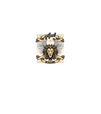 KINGS ARE BORN 1965 - ÁPRILIS minta fekete pólón