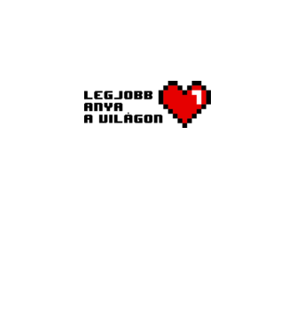 8bit anya minta fehér pólón