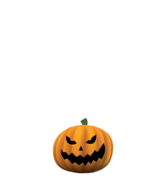 Halloween Tök 4 minta piros pólón