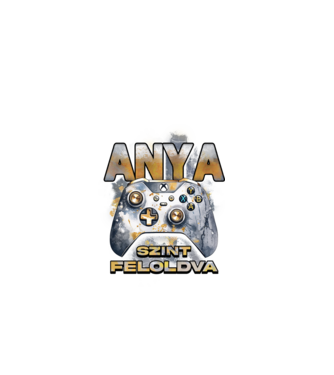 Anya szint feloldva minta fekete pólón