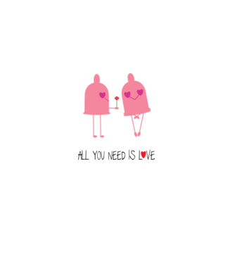 g love minta fehér pólón