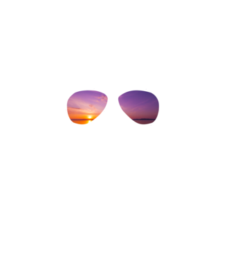 Aloha Balaton naplemente retro minta almazöld pólón