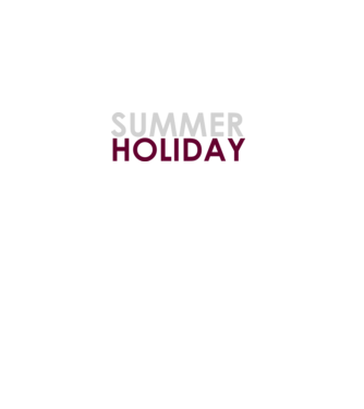 Summer Holiday minta fehér pólón