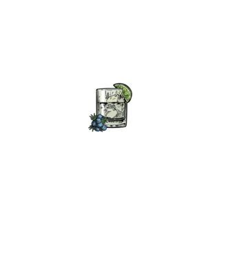 Let the fun be gin minta türkiz pólón