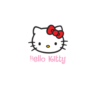 Hello Kitty minta farmerkék pólón