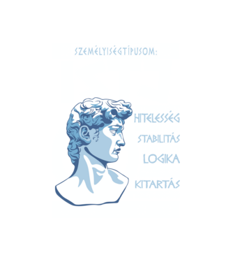 16 Személyiségtipus GREEK STYLE ISTJ A LOGISZTIKUS minta fehér pólón