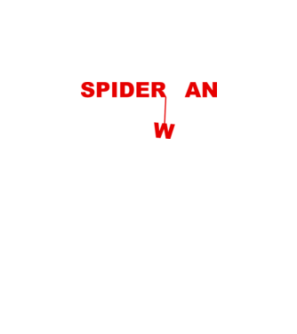 Spider wan minta fehér pólón