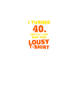 Lousy T-shirt 40 minta fekete pólón
