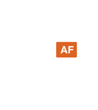 Single AF minta fekete pólón