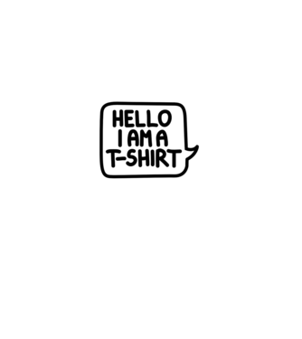 Hello i am a t-shirt minta sárga pólón