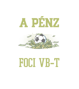 A pénz nem boldogít minta fehér pólón
