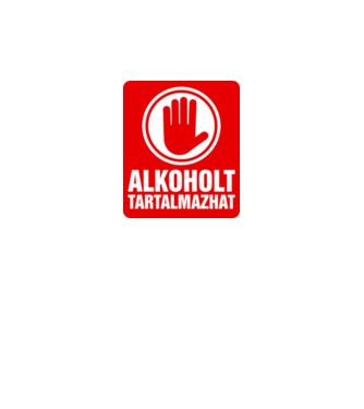Alkoholt tartalmazhat minta fehér pólón