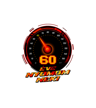 Nyomom neki 60 éve minta fehér pólón
