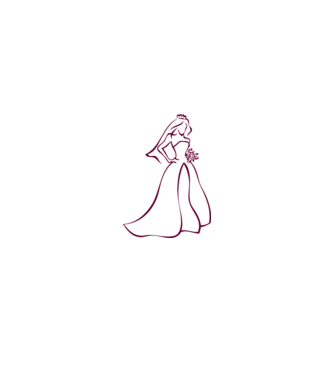 bride2 minta fehér pólón