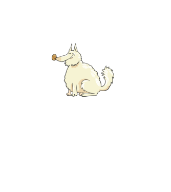 dog_08 minta világoskék pólón