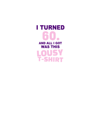 Lousy T-shirt 60 minta sötétkék pólón