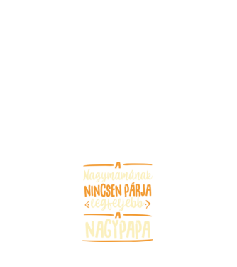 Mama párja Papa minta sötétkék pólón