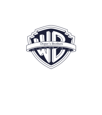 Warnerbros Doper's Brothers minta fehér pólón