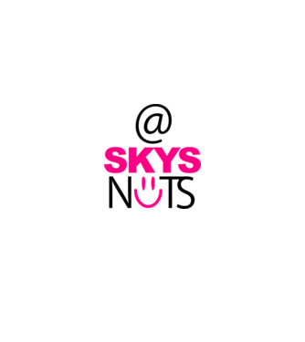 Skys Nuts minta fehér pólón