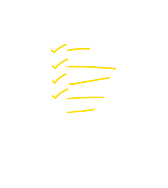 Oktatás checklist Egyetem - fekete alap minta fekete pólón