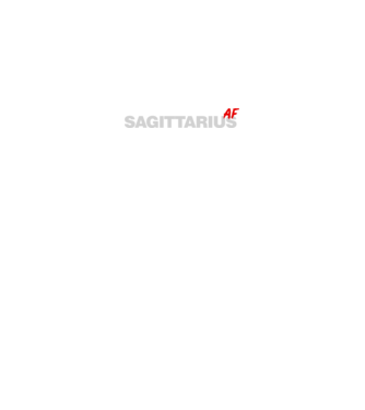 SAGITTARIUS as fuck minta fekete pólón