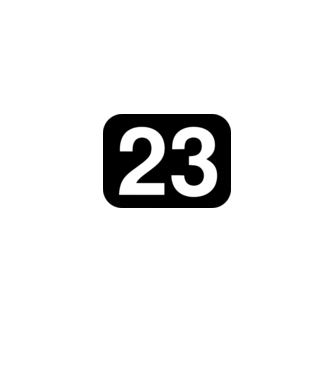 23 minta fehér pólón