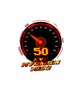 Nyomom neki 50 éve minta fehér pólón