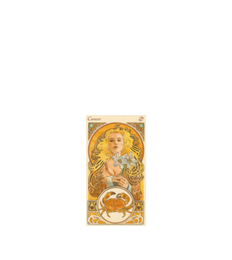 Tarot Horoszkóp RÁK minta fehér pólón