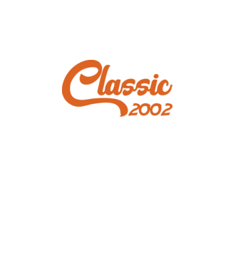 2002 Classic minta fehér pólón