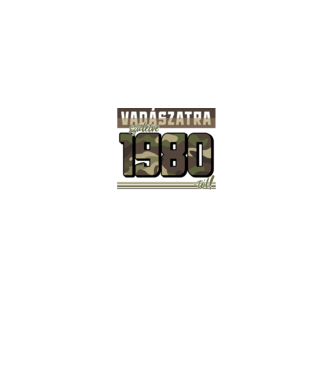 Vadászatra születve 1980-tól! minta királykék pólón