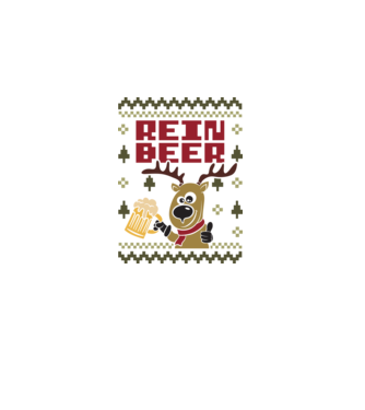 Reinbeer ugly sweater minta fehér pólón
