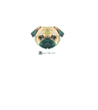 Dogy.ai minta fehér pólón