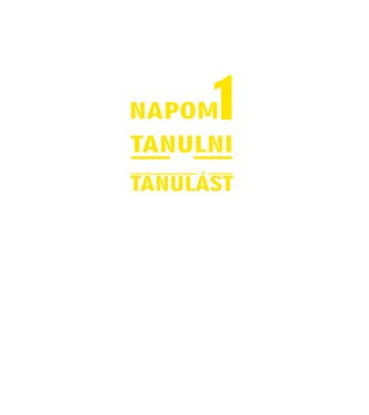 Ha lenne még egy napom tanulni... minta fekete pólón