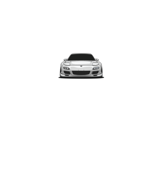 Mazdás szív mazdás lélek minta királykék pólón