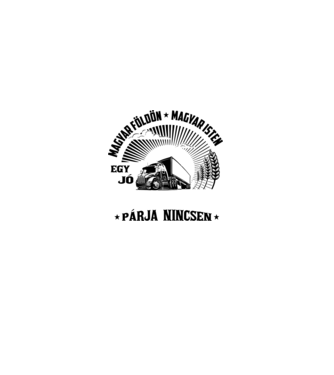 A kamionosnak párja nincsen minta türkiz pólón