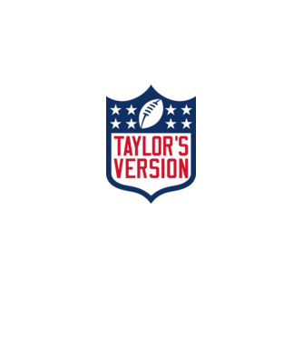 Taylor Swift football logo minta fehér pólón