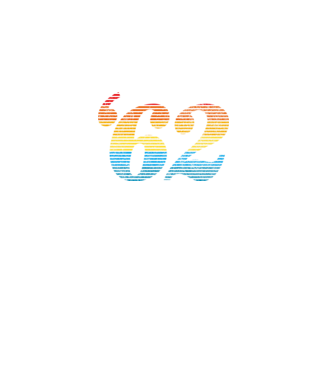 Retro születésnap 1962 minta almazöld pólón