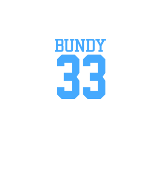 bundy minta királykék pólón