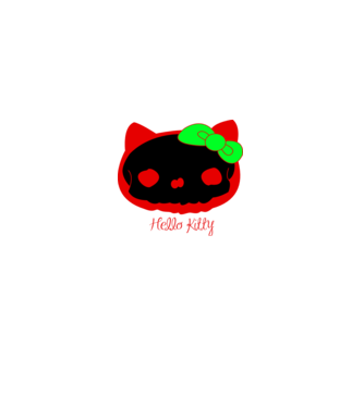 dead hello minta fehér pólón