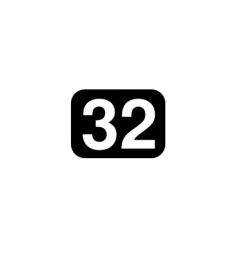 32 minta fehér pólón