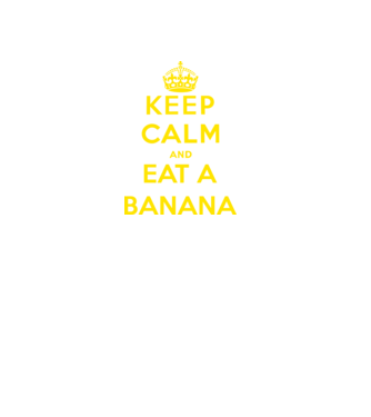 Eat banana minta fekete pólón