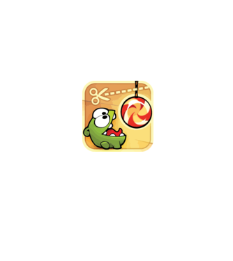 Cut the Rope minta sötétkék pólón