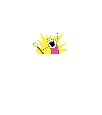 X all the Y meme minta fehér pólón