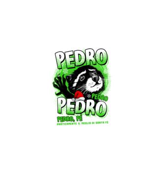 Pedro Pedro xmas minta fekete pólón