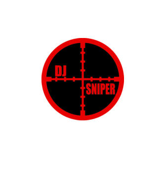 DJ Sniper minta fekete pólón